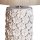Tischlampe Keramik Stoff 54,5 cm hoch Beige E27 Floral