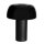 Lampe de table noir métal H : 41 cm Interrupteur à câble inclinable