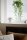 Tischlampe Glas 30 cm hoch Weiß marmoriert E27 Pilz Look