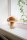 Lampe de table verre 30 cm de haut marbré brun E27 design champignon