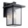 Wandlaterne außen Aluminium Glas E27 IP44 34,2 cm hoch