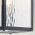 Wandlaterne außen Aluminium Glas E27 IP44 34,2 cm hoch
