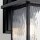 Wandlaterne außen Aluminium Glas E27 IP44 34,2 cm hoch