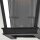 Wandlampe außen Schwarz E14 IP44 H: 39,4 cm Aluminium Glas