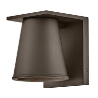Wandleuchte außen Downlight LED GU10 IP44 15,4 cm hoch
