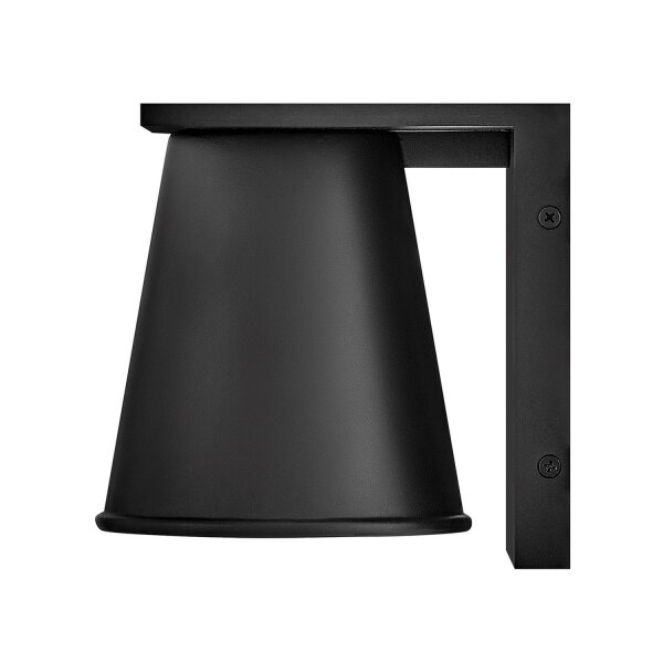 Downlight Terrasse Schwarz LED GU10 klein H: 15,4 cm