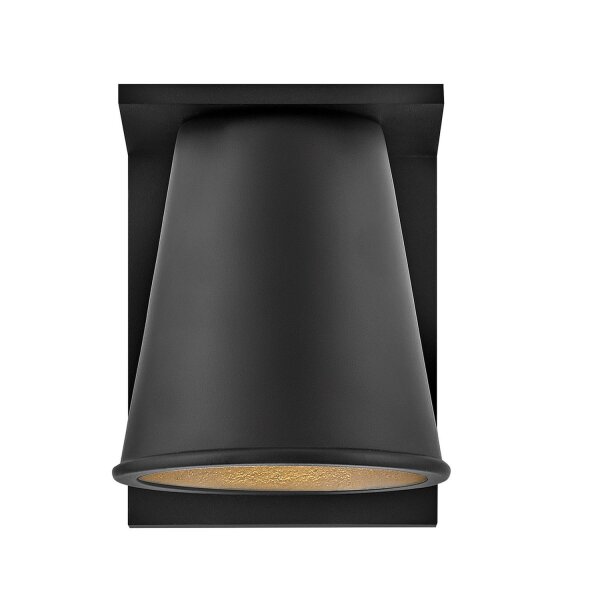Downlight Terrasse Schwarz LED GU10 klein H: 15,4 cm