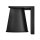 Downlight Terrasse Schwarz LED GU10 klein H: 15,4 cm