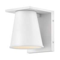 Wandlampe au&szlig;en Wei&szlig; LED GU10 IP44 15,4 cm hoch klein