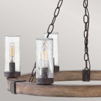 Kronleuchter außen Ø 61 cm IP44 E14 Metall...