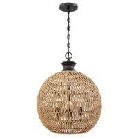 Suspension ronde Ø 46,5 cm H : max. 251,4 cm...