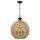 Suspension ronde Ø 46,5 cm H : max. 251,4 cm Cordon Abat-jour