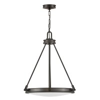 Lampe &agrave; suspendre m&eacute;tal verre &Oslash; 54,3...
