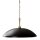 Lampe à suspendre métal E27 Ø 50,8 cm en bronze noir