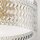 Deckenlampe E27 Kristall rund D: 30,5 cm in Messing Antik