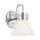 Wandlampe Bad Chrom mit LED G9 IP44 3000 K Glas Metall