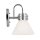 Wandlampe Bad Chrom mit LED G9 IP44 3000 K Glas Metall