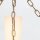 Lustre Ring Métal Verre L : 66 cm H : max. 188 cm 3x E27