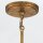 Lustre Ring Métal Verre L : 66 cm H : max. 188 cm 3x E27