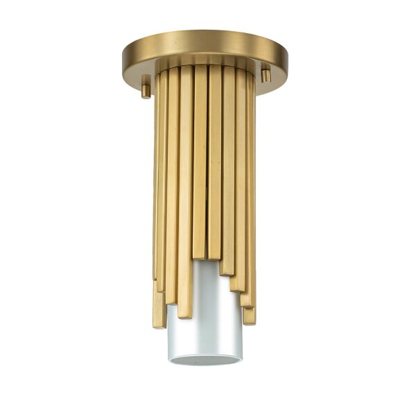Deckenleuchte verstellbar Metall Glas Modern H: max. 126,1 cm