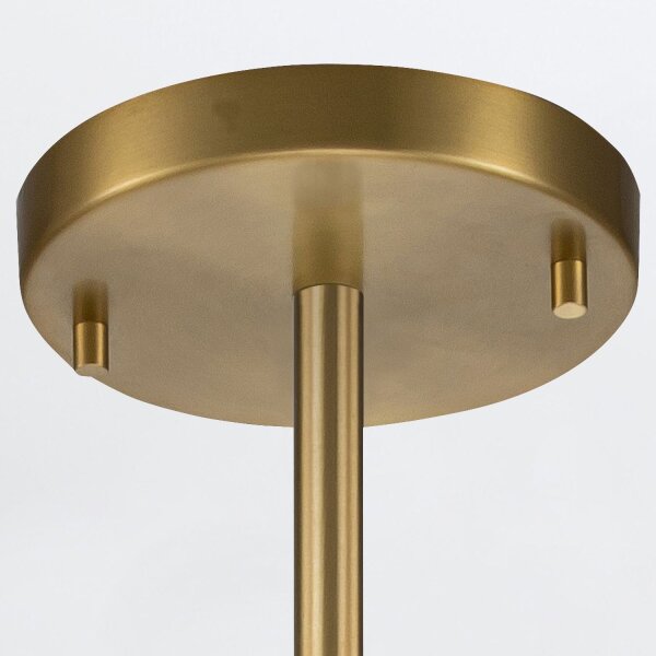 Deckenleuchte verstellbar Metall Glas Modern H: max. 126,1 cm