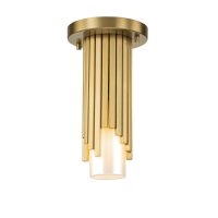 Deckenleuchte verstellbar Metall Glas Modern H: max....