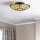 Deckenleuchte Tiffany Stil Buntglas Ø 42 cm rund 2x E27