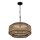 Suspension corde métal D : 50,8 cm H : max. 233,3 cm Boho