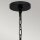 Suspension corde métal D : 50,8 cm H : max. 233,3 cm Boho