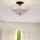 Deckenlampe Rauchglas D: 29,7 cm E14 3-flammig