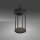 Lampe de table LED à accu aluminium dimmable IP44 2 W noir
