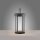 Lampe de table LED à accu aluminium dimmable IP44 2 W noir