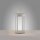 Lampe de table LED rechargeable Aluminium dimmable IP44 2 W Greige