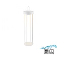 Lampe de table LED rechargeable métal dimmable...