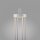 Lampe de table LED rechargeable métal dimmable IP44 2700 K blanc