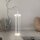 Lampe de table LED rechargeable métal dimmable IP44 2700 K blanc