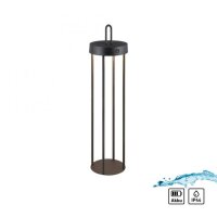 Lampe de table LED rechargeable métal dimmable...