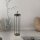 Lampe de table LED rechargeable métal dimmable IP44 2 W noir