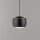 Suspension LED métal blanc chaud 3000 K 800 lm noir