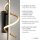 Applique LED métal dimmable 3000 K noir laiton