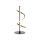 Lampe de table LED métal 3000 K 2100 lm noir laiton