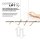 Suspension LED dimmable 121 cm 3000 K noir laiton