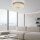 Dimmbare LED Deckenlampe in Chrom Acrylglas Ø40 cm 22 W