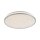LED Deckenlampe Nachthimmel Silber Ø38 cm 20 W dimmbar