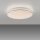 LED Deckenlampe Nachthimmel Silber Ø38 cm 20 W dimmbar