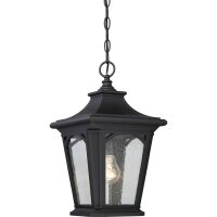Lampe à suspendre noire IP44 extérieur...