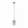 Außenleuchte Echt-Messing Glas E27 IP54 rund D: 16 cm