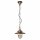 Außenlampe Messing massiv Glas rund Ø 23 cm IP54 E27