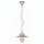Außenlampe Messing massiv Glas rund D: 23 cm IP54 Grau