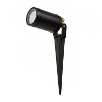 Außenlampe Messing massiv GU10 IP64 27 cm hoch...